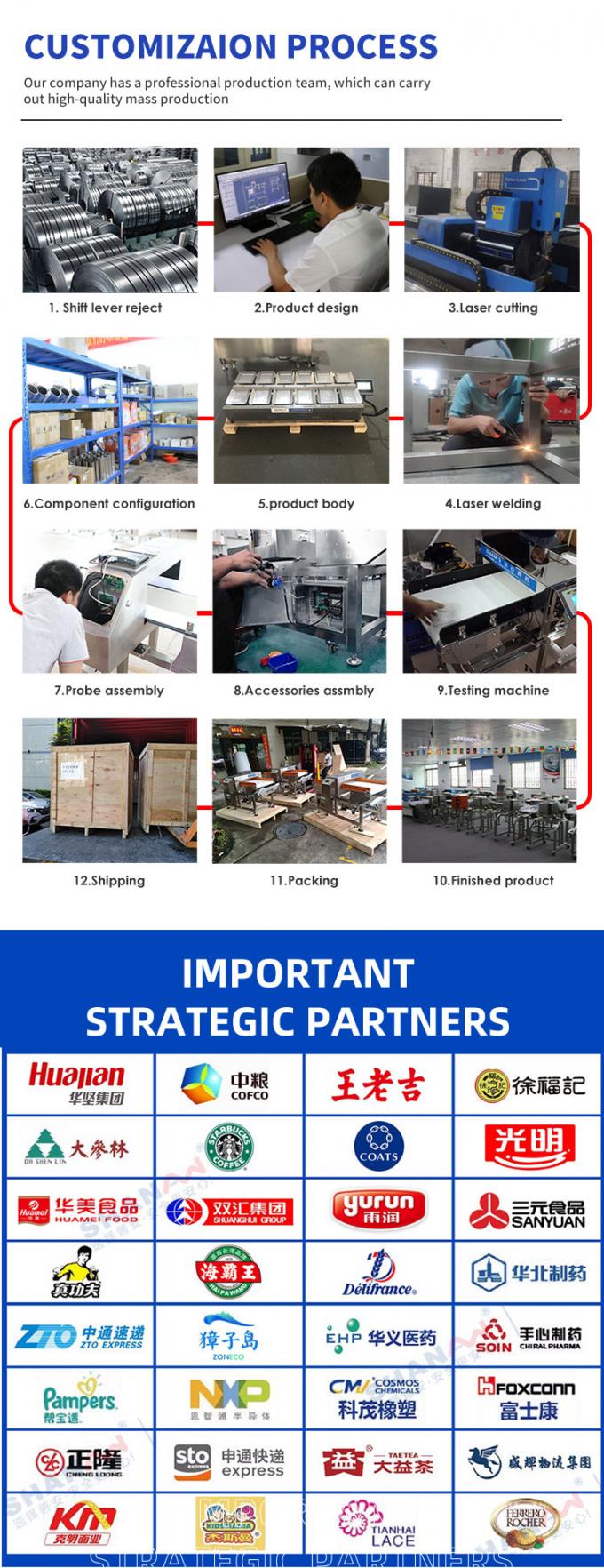 Automated Sorting Weighing Conveyor Belt And Sorting Weight Checker 8