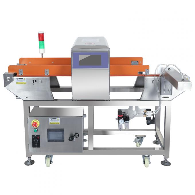 Wykrywacz metali na taśmociągu, łatwy w użyciu, przeznaczony do kontaktu z żywnością, z funkcją odrzutu, certyfikat CE i ISO 10