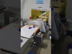 Ekran dotykowy Detektor metalu żywności Detektor metalu z funkcją statystyczną