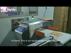 SA-990 Detektory metali o wyższej wrażliwości na ekranie dotykowym dla przemysłu spożywczego SUS304