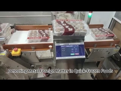 Całkowita struktura wykrywacza metali żywnościowych z nierdzewnym 304 z przetwarzaniem sygnałów cyfrowych i OEM