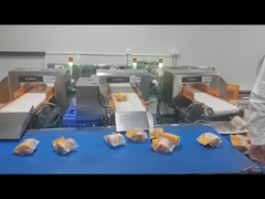 Wykrywacz metali żywnościowych o regulowanej czułości z zarządzaniem bazą danych i ustawieniami uprawnień użytkownika