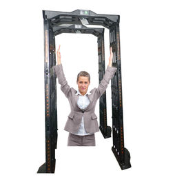 Przenośna rama Walk Through Metal Detector dla ambasad / instytucji finansowych