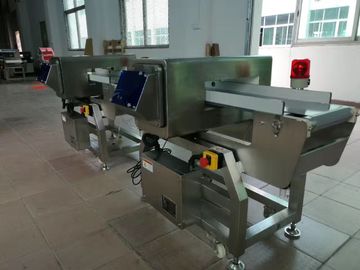 Przenośnik łańcuchowy Wykrywacz metalu Food Food dla mięsa / mięsa, zasilanie 110/220 V