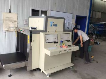 Podwójny widok X Ray Luggage Scanner / Airport Security X Ray Machine Typ przenośnika