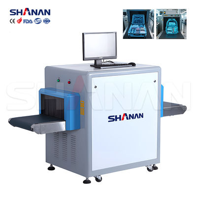 Inspekcja rentgenowska hotelu i dworca przy użyciu urządzenia do skanowania bagażu