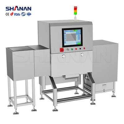 Przemysłowe maszyny rentgenowskie do kontroli jakości automatycznie odrzucające materiały obce w opakowanych produktach