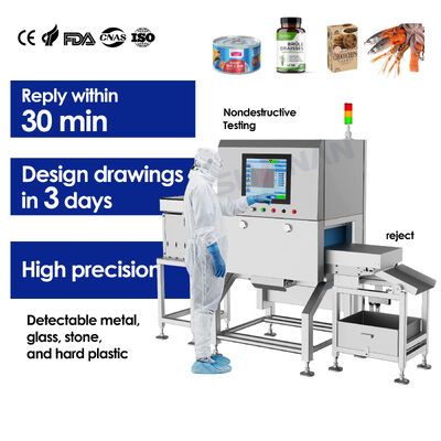 Bezpieczeństwo urządzenia do badania promieniowania rentgenowskiego na linii produkcyjnej w fabryce