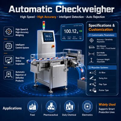 Automatyczna maszyna do ważenia 500 kg-800 kg z funkcją odrzucenia